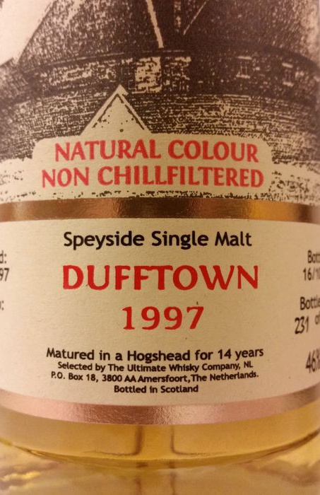 Dufftown 1997 vW The Ultimate #19486 46% 700ml