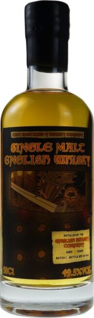 The English Whisky Batch 1 TBWC 5yo 49.5% 500ml