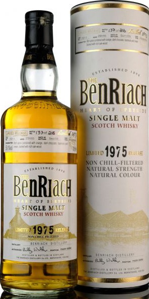 BenRiach 1975 Single Cask Bottling Batch 2 #7211 59.1% 700ml
