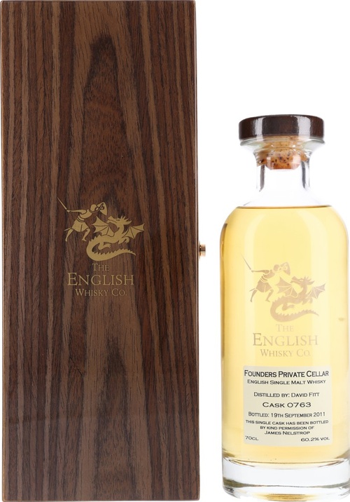 The English Whisky Founders Private Cellar Rum Finish #0763 60.2% 700ml