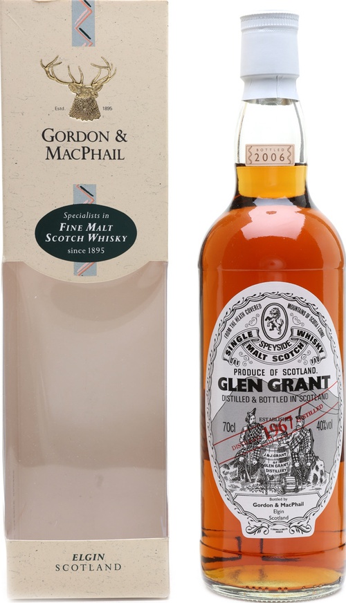 Glen Grant 1967 GM Licensed Bottling 40% 700ml