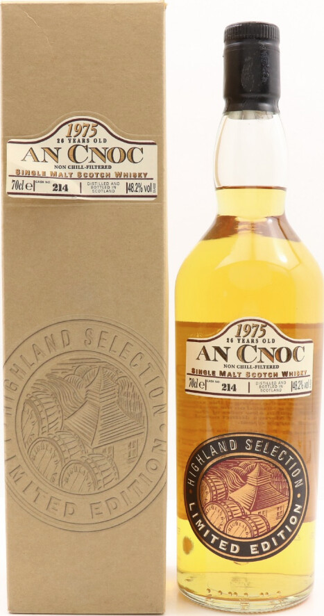 An Cnoc 1975 Highland Selection Limited Edition #214 48.2% 700ml