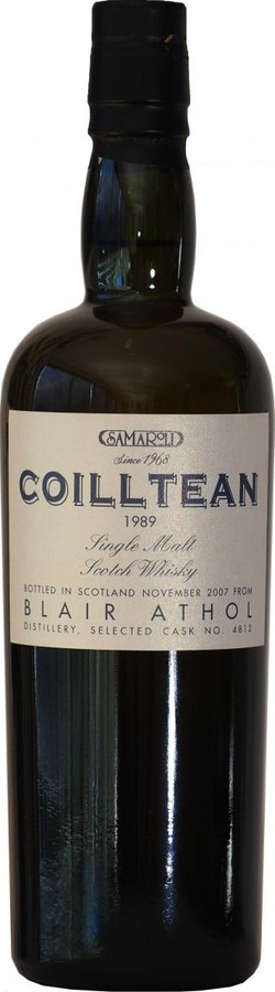 Blair Athol 1989 Sa Coilltean 18yo #4812 45% 700ml