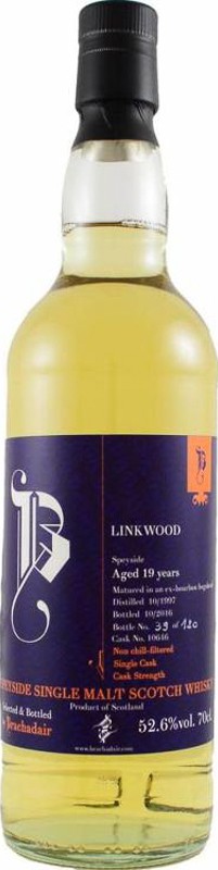 Linkwood 1997 Brd Ex-Bourbon Hogshead #10646 52.6% 700ml