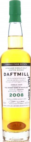 Daftmill 2008 Single Cask 1st Fill ex-Bourbon Barrel 068/2008 The Whisky Bars of Scotland 55.5% 700ml