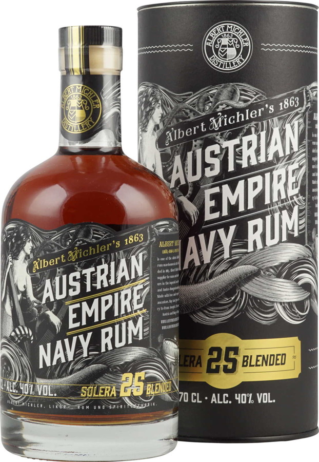 Austrian Empire Navy Rum Solera 25yo 40% 700ml