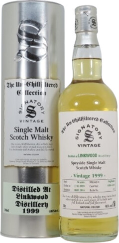 Linkwood 1999 SV The Un-Chillfiltered Collection 6180 + 6181 46% 700ml