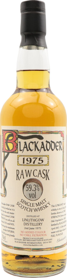 Linlithgow 1975 BA Raw Cask Refill Sherry Butt #30012 59.3% 700ml