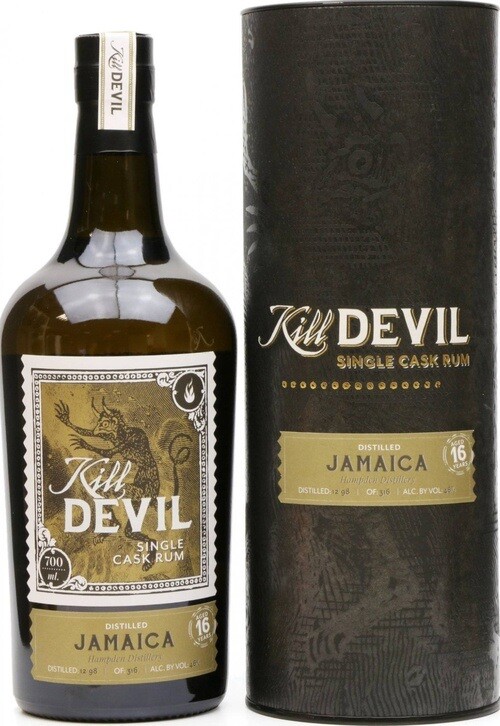 Kill Devil 1998 Single Cask Jamaica 16yo 46% 700ml