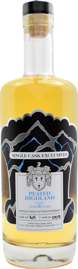 Peated Highland 2007 CWC Single Cask Exclusives AM 003 50% 700ml