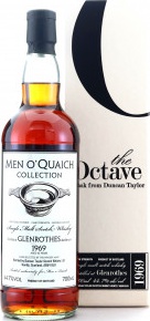 Glenrothes 1969 DT Men O'Quaich Collection Fresh Sherry Octave Finish #498841 44.7% 700ml