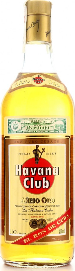Havana Club Anejo Oro 40% 1000ml
