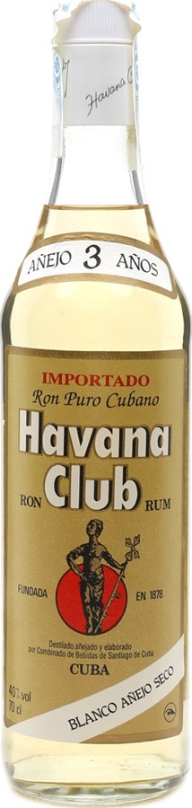 Havana Club White Anejo Seco 3yo 40% 700ml