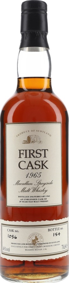Macallan 1965 FC Sherry #1056 Direct Wines Windsor Limited 46% 700ml