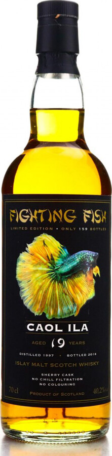Caol Ila 1997 JW Fighting Fish 19yo Sherry Cask Monnier Trading 40.2% 700ml