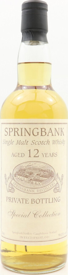Springbank 1989 Private Bottling Special Collection Sherry Hogshead #505 58.1% 700ml