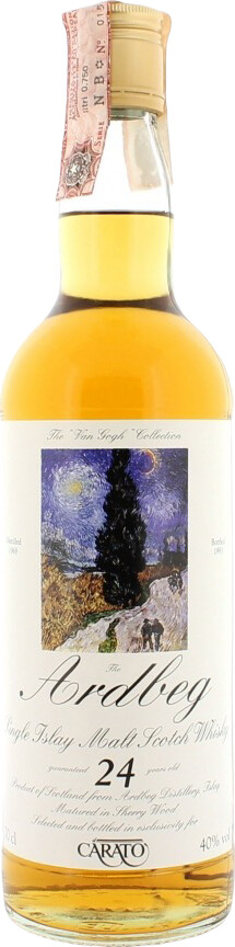 Ardbeg 1969 GM The Van Gogh Collection 24yo Sherry Wood Sestante Import for Carato 40% 700ml