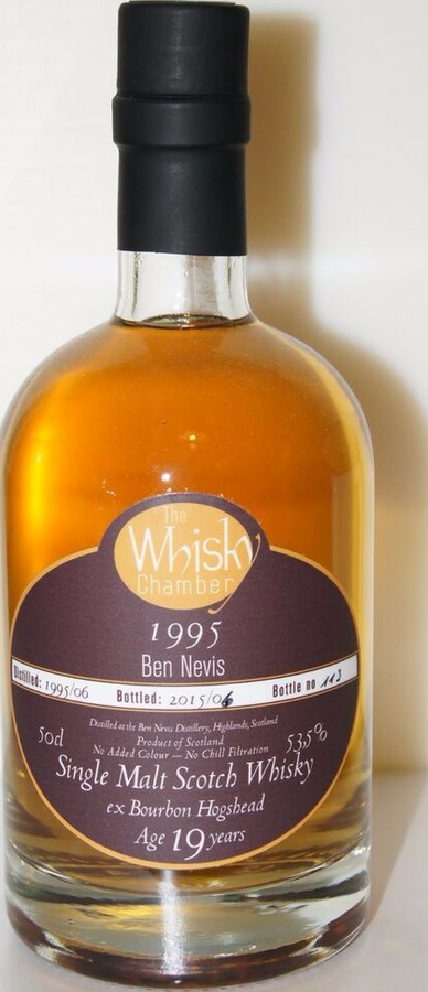 Ben Nevis 1995 WCh Ex-Bourbon Hogshead 53.5% 500ml