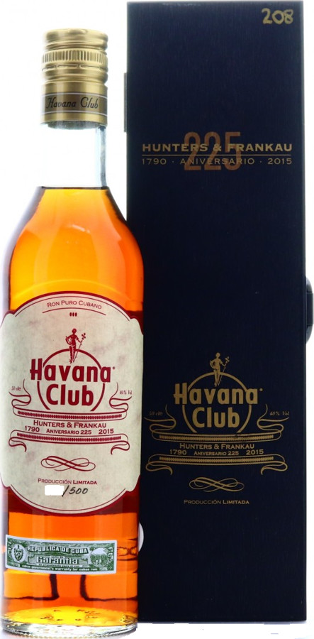 Havana Club Hunters and Frankau 225th Anniversary 40% 500ml