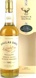 Dallas Dhu 1982 GM Licensed Bottling Refill Sherry Hogshead #1272 46% 700ml