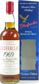 Glenfarclas 1969 Old Stock Reserve Sherry Cask #2898 41.7% 700ml