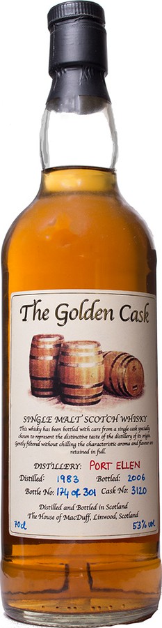 Port Ellen 1983 HMcD The Golden Cask #3120 53% 700ml