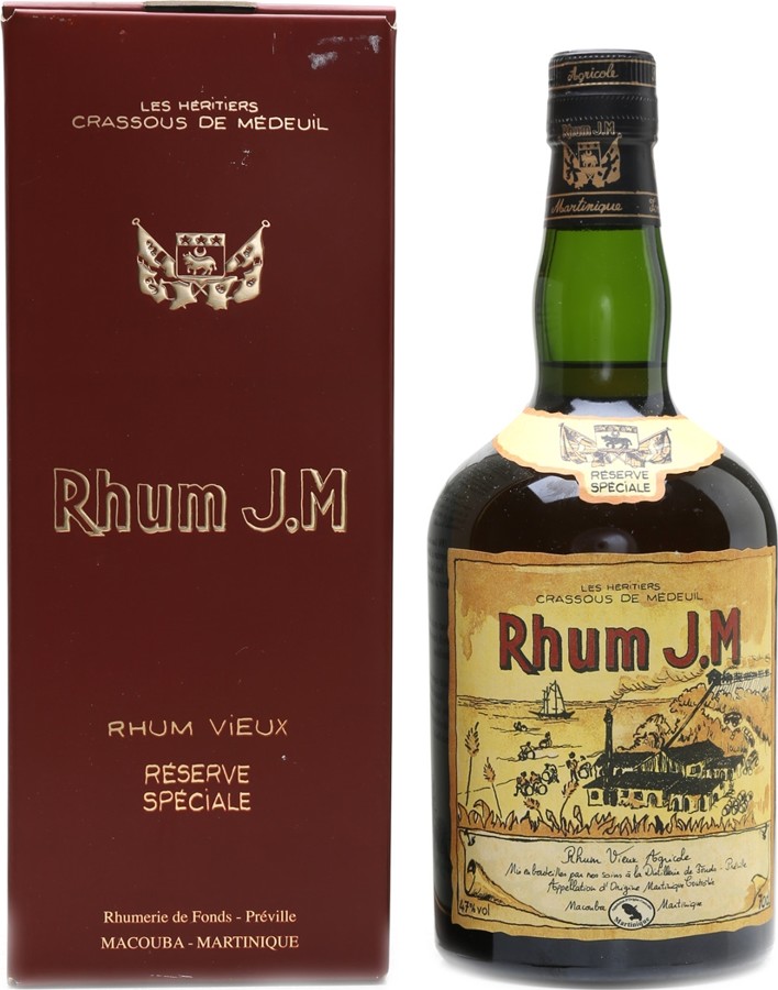 Rhum J.M 2001 Reserve Special 5yo 47% 700ml
