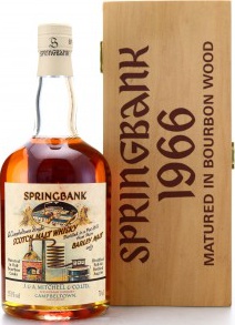 Springbank 1966 Local Barley Bourbon Oak Wood 55.1% 700ml