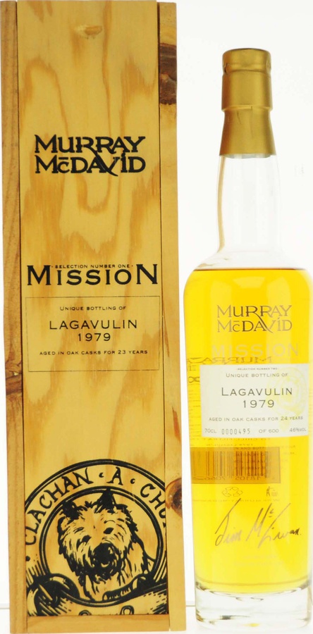 Lagavulin 1979 MM Mission Selection Number Two 46% 700ml