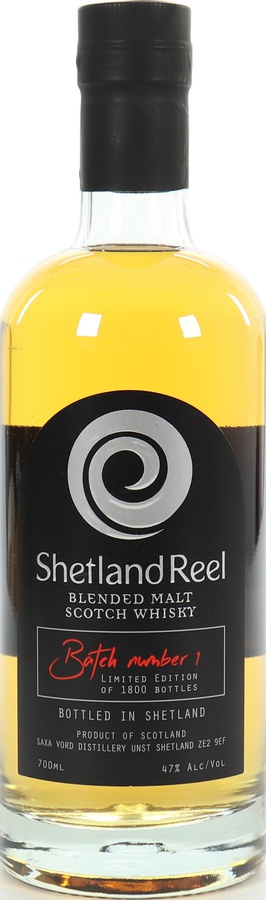 Shetland Reel Blended Malt Scotch Whisky Batch #1 47% 700ml
