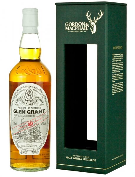 Glen Grant 40yo GM Licensed Bottling Refill American Hogsheads 43% 700ml