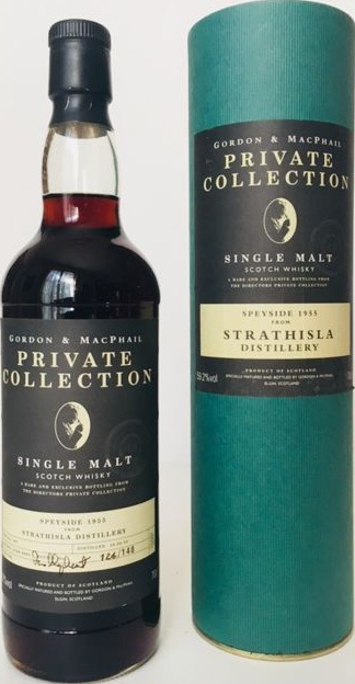 Strathisla 1955 GM Private Collection Dark Sherry Cask #407 59.2% 700ml