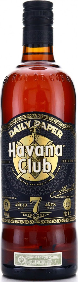 Havana Club Daily Paper Anejo 7yo 40% 700ml