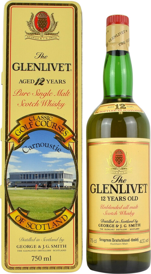 Glenlivet 12yo Classic Golf Courses of Scotland Royal Troon 12yo 40% 750ml