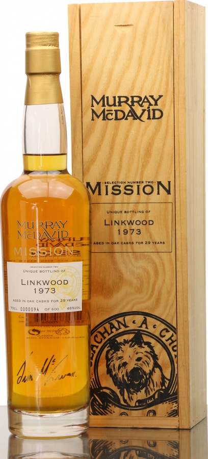 Linkwood 1973 MM Mission Selection Number Two 46% 700ml
