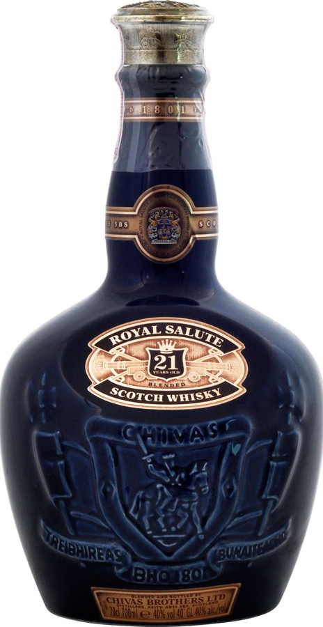 Royal Salute 21yo The Sapphire Flagon 40% 700ml