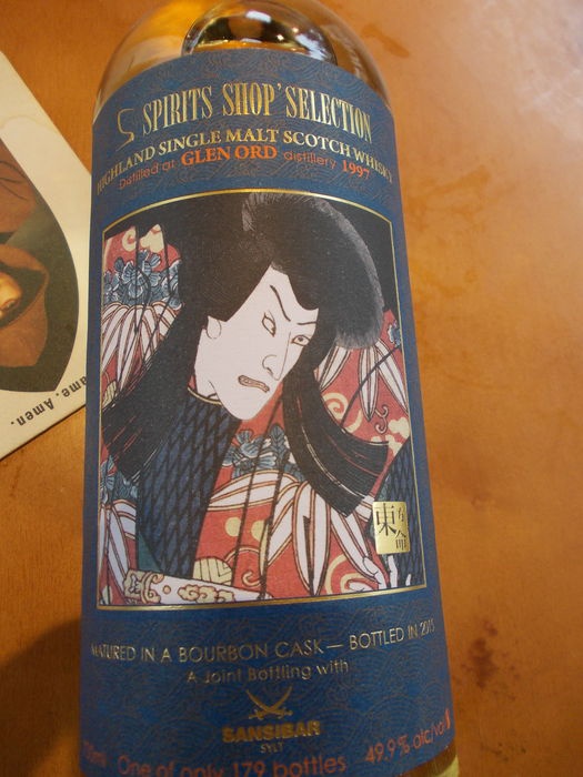 Glen Ord 1997 Sb Spirits Shop Selection Bourbon Cask Joint Bottling with Sansibar 49.9% 700ml