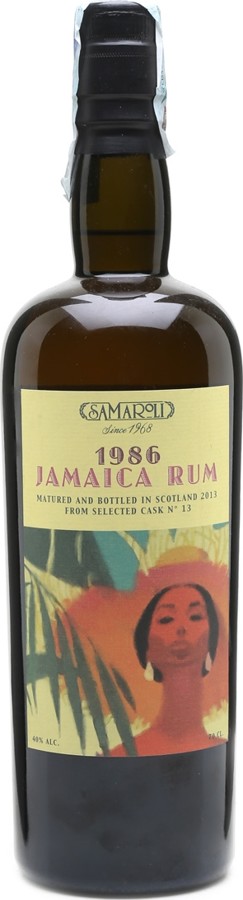Samaroli 1986 Jamaica 27yo 40% 700ml