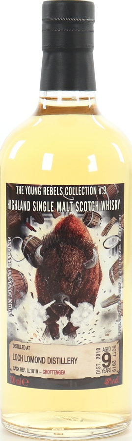 Croftengea 2010 HiSp The Young Rebels Collection #9 Ex-Bourbon LL1019 48% 700ml