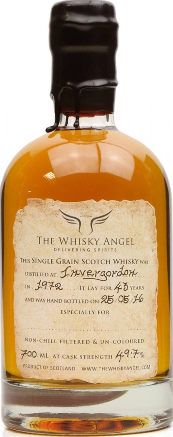 Invergordon 1972 DR The Whisky Angel Bourbon Cask #38 49.7% 700ml