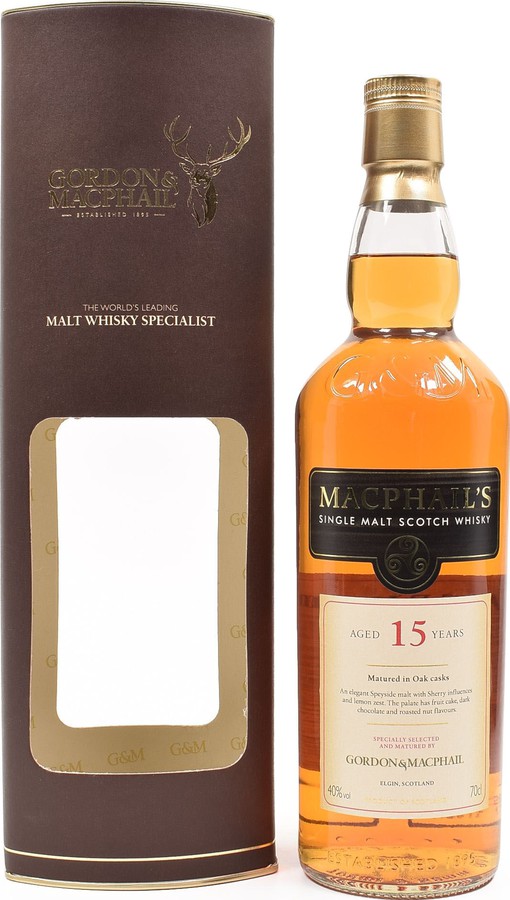 MacPhail's 15yo GM Single Malt 40% 700ml