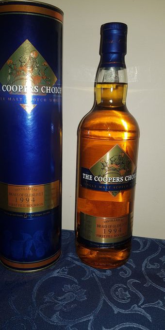 Braes of Glenlivet 1994 VM The Cooper's Choice Bourbon Barrel #9172 46% 700ml