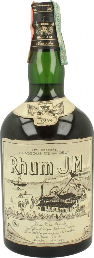 Rhum J.M 1994 Vieux Agricole 10yo 49.2% 700ml