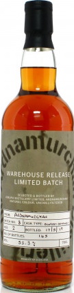 Ardnamurchan 2yo AD Warehouse Release Limited Batch Oloroso Octaves 53.3% 700ml