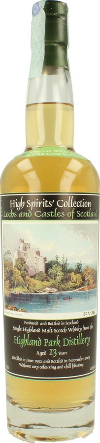 Highland Park 1992 HSC Lochs and Castles of Scotland No 10 Ex Sherry Butt #20355 46% 700ml