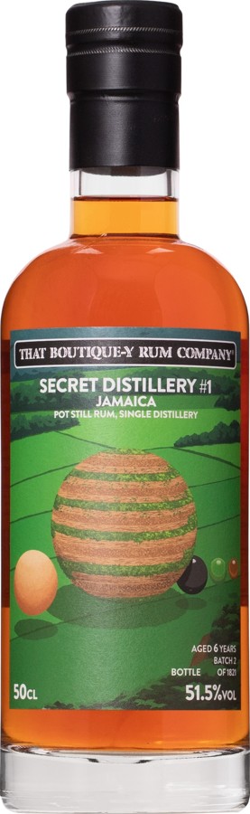 That Boutique-y Rum Company Secret Distillery #1 Batch #2 6yo 51.5% 500ml