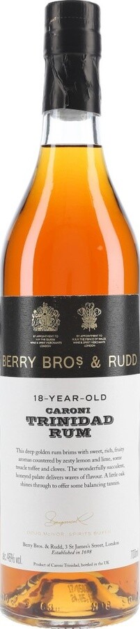 Berry Bros. & Rudd Caroni Trinidad 18yo 46% 700ml