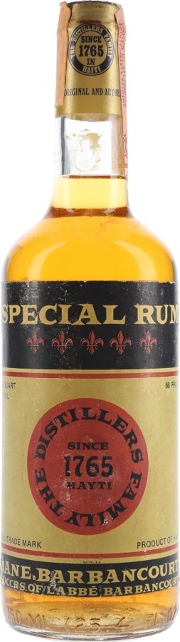 Jane Barbancourt Special Rum 43% 750ml