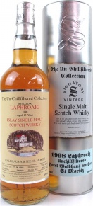 Laphroaig 1998 SV The Un-Chillfiltered Collection Waldhaus am See Refill Butt #700359 World of Whisky St. Moritz 46% 700ml