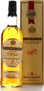 Knockando 1976 by Justerini & Brooks Ltd 43% 750ml